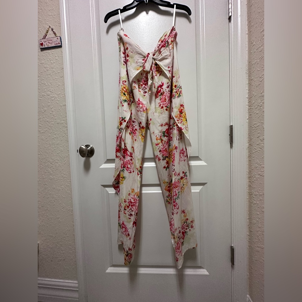 Open Leg flow floral boho pants